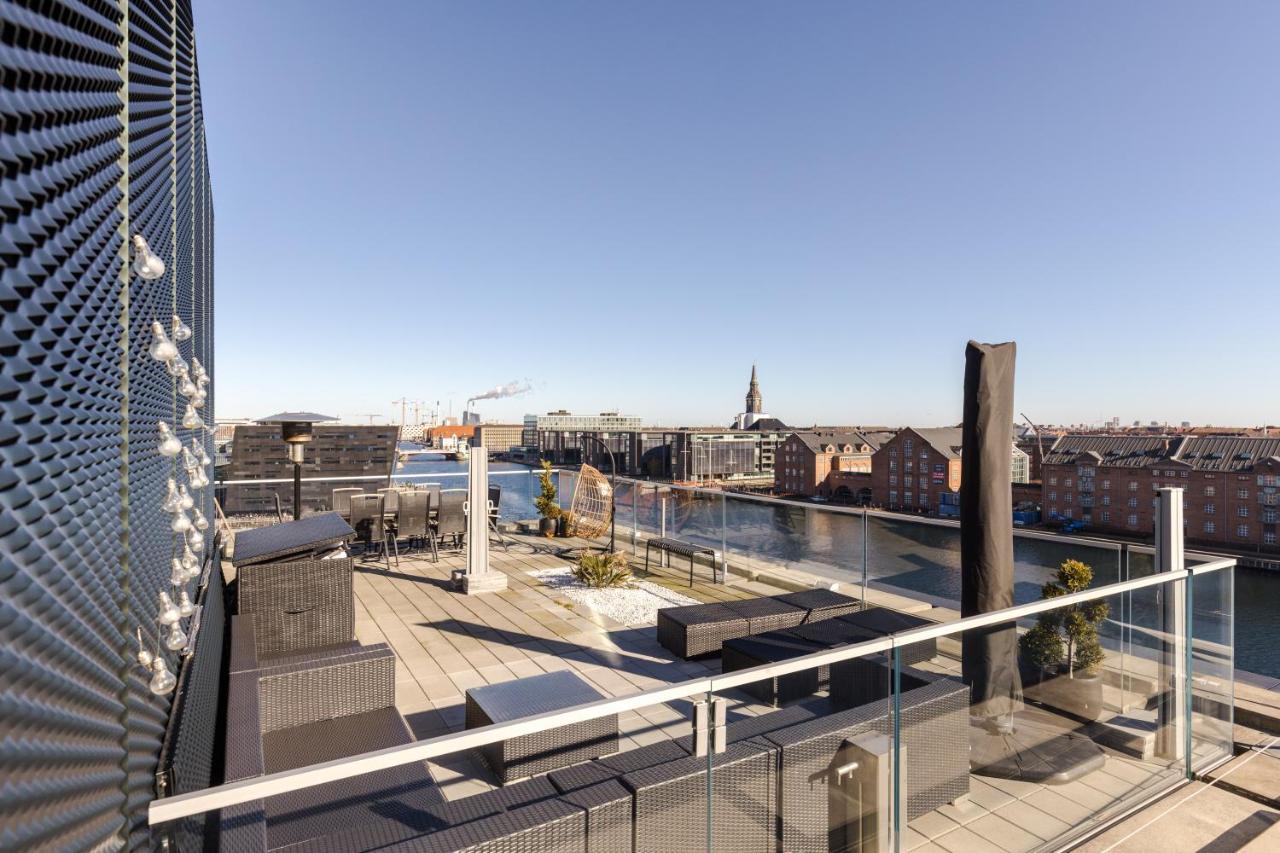 Luxury Harbourfront Penthouse With Private Rooftop Копенхаген Екстериор снимка