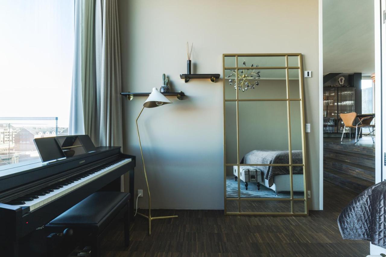 Luxury Harbourfront Penthouse With Private Rooftop Копенхаген Екстериор снимка