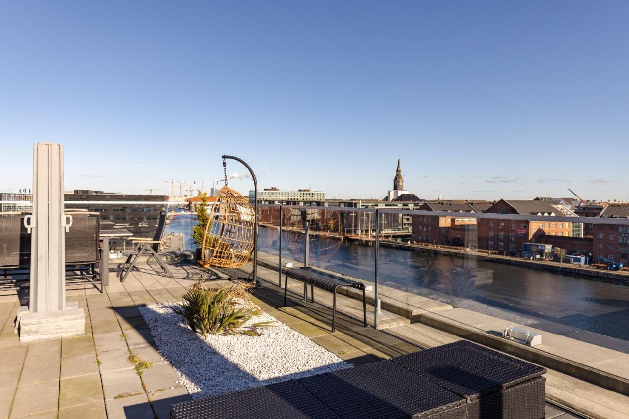 Luxury Harbourfront Penthouse With Private Rooftop Копенхаген Екстериор снимка