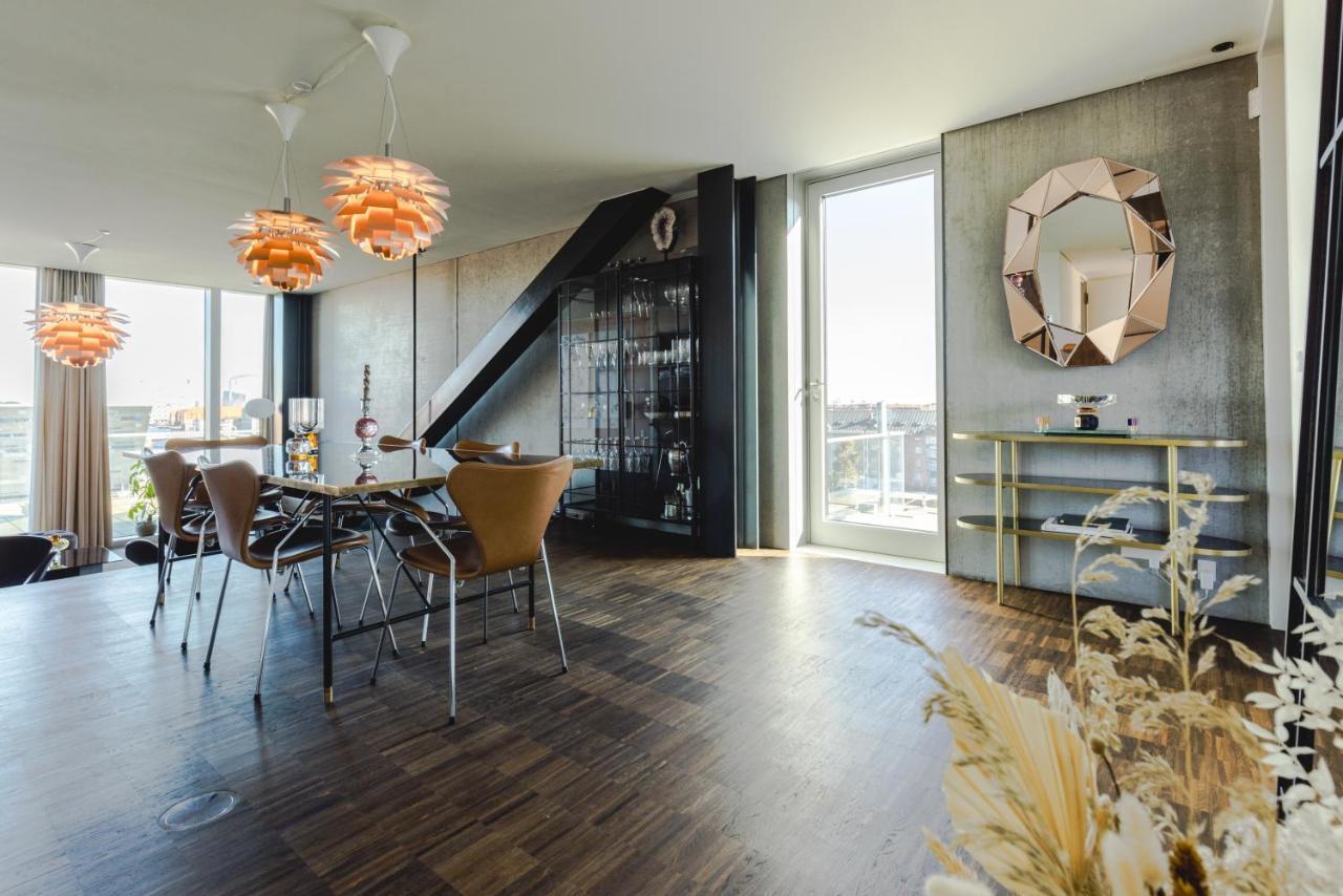 Luxury Harbourfront Penthouse With Private Rooftop Копенхаген Екстериор снимка