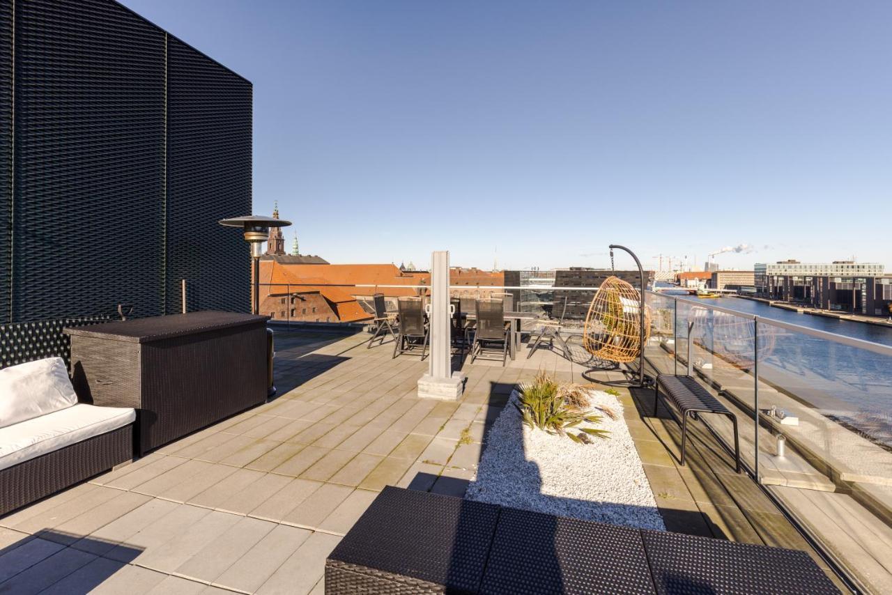 Luxury Harbourfront Penthouse With Private Rooftop Копенхаген Екстериор снимка